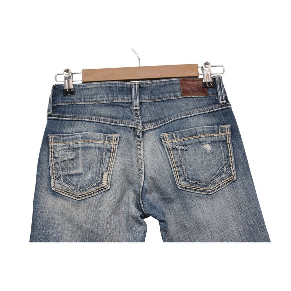 Buckle BKE Capri 25 Denim Stretch Culture Western Rodeo Embroidered Festival - Picture 10 of 16